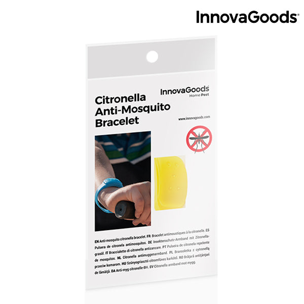 Pulsera Antimosquitos de Citronela InnovaGoods