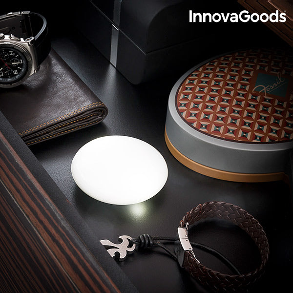 Luz LED inteligente InnovaGoods para bolsas