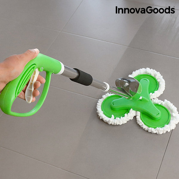 Tripla esfregona InnovaGoods com spray